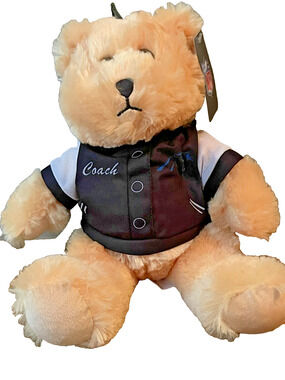 NFL Carolina Panthers Coach Teddy Bear Plush Good Stuff 11" Stuffed Animal NWT